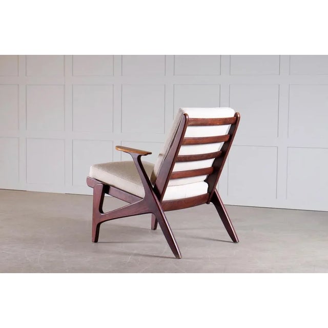 Wood Scandinavian Easy Chair, 1960s For Sale - Image 7 of 11