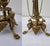 Antique French 5 Light Candelabra Dragon Feet Draped Chains Neoclassical For Sale In West Palm - Image 6 of 15