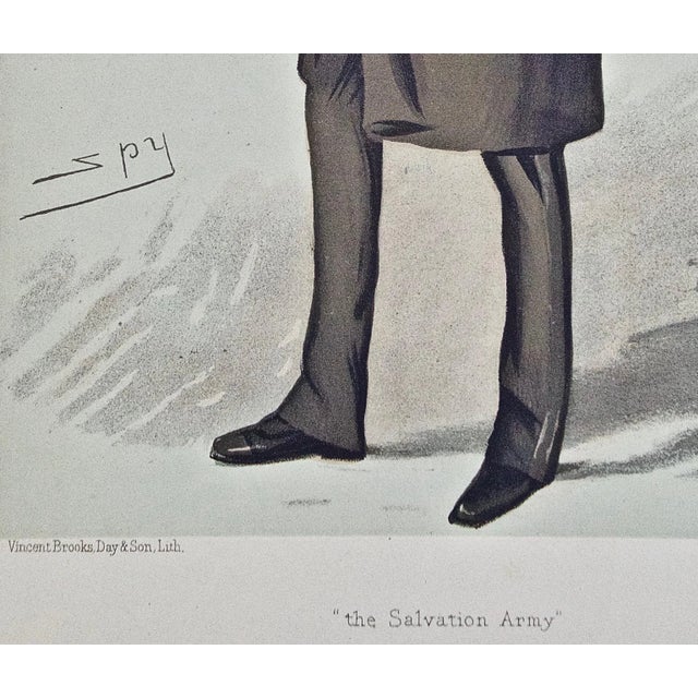 Late 19th Century Sir Leslie Ward William Booth, Founder of "The Salvation Army": A 19th C. Vanity Fair Caricature, 1882 For Sale - Image 5 of 5