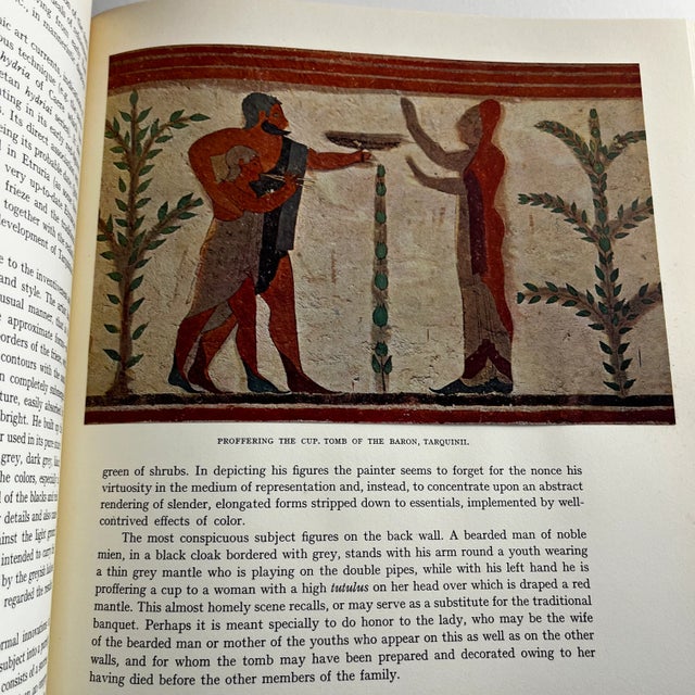 Copper 1952 Etruscan Painting Book For Sale - Image 8 of 12