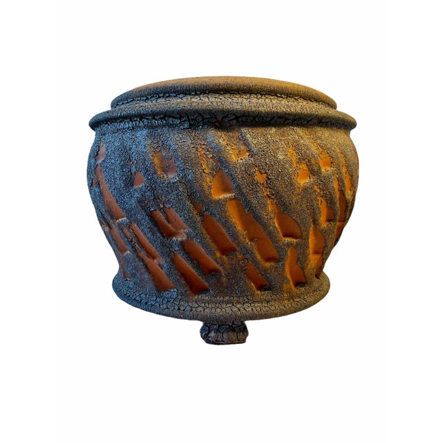 Artisan Mid Century Ceramic Vintage Pottery Pot