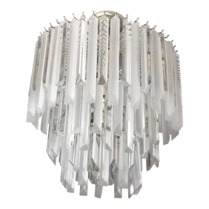 Mid-Century Modern Lucite Chandelier