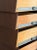 1960s Louvered Walnut Highboy For Sale In Los Angeles - Image 6 of 16
