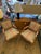 Antique French Louis XV Style Open-Armed Chairs For Sale - Image 9 of 10