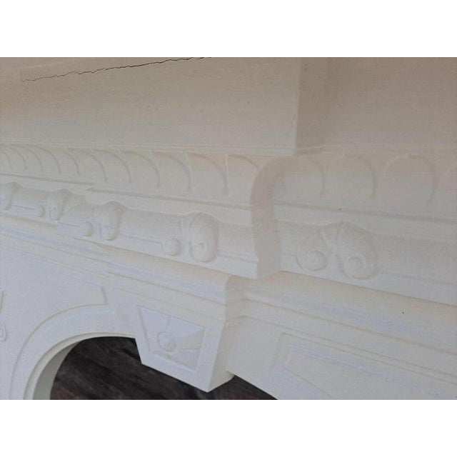 Victorian Arched Cast Iron Fireplace Surround For Sale - Image 14 of 17