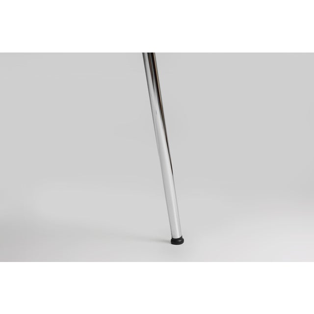 Wood 21th Century Black Chair with Wooden Seat, Belgium For Sale - Image 7 of 11