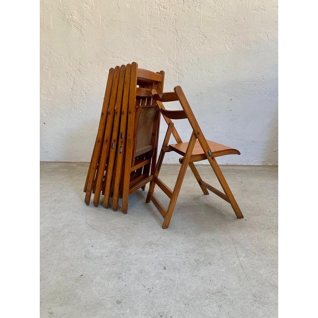 Folding Chairs, 1960s, Set of 6 For Sale - Image 6 of 16
