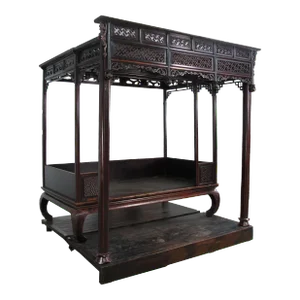 Authentic Rare 19th Antique Chinese Canopy Bed