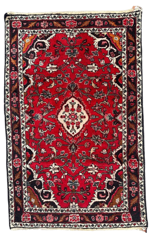 Vintage Moussel Rug, 1950s