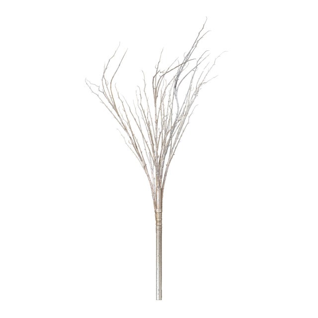 Bring the beauty of a winter wonderland into your home with this stunning set of Snowy Flocked Branches. Designed in...