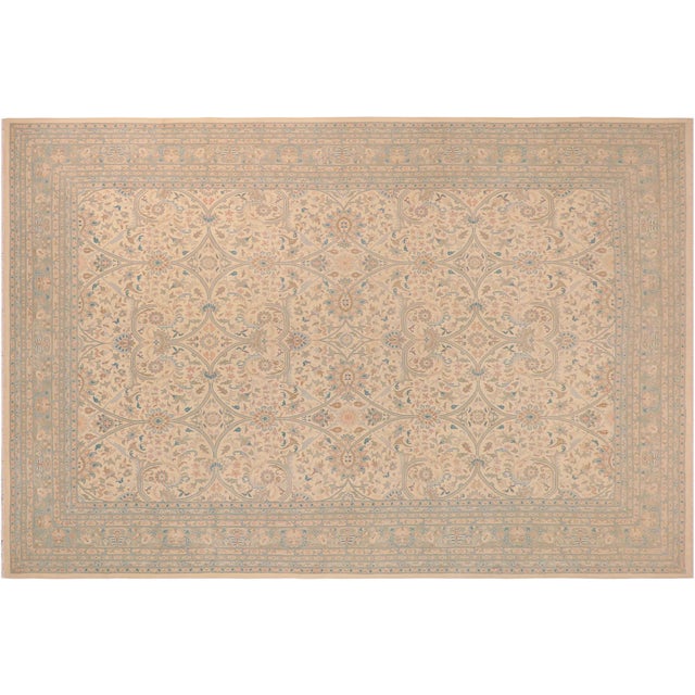 Boho Chic Gray/Gray Wool Rug - 9'10'' X 14'1'' For Sale - Image 9 of 10