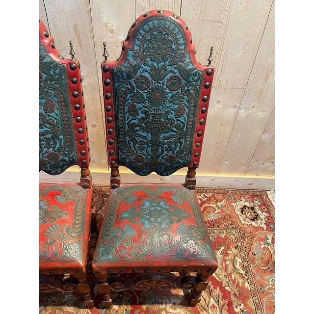 Louis Xiii Chairs, Set of 4 For Sale - Image 6 of 8