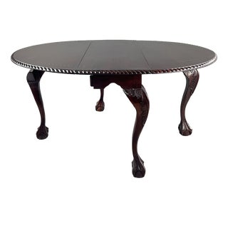 20th Century Mahogany Drop-Leaf Table For Sale