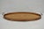 Traditional Antique English Edwardian Oval Mahogany Butlers Bar Serving Tray With Urn Inlay For Sale - Image 3 of 12