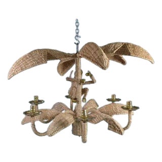 Reselling Mario Lopez Torres Single Monkey Chandelier For Sale