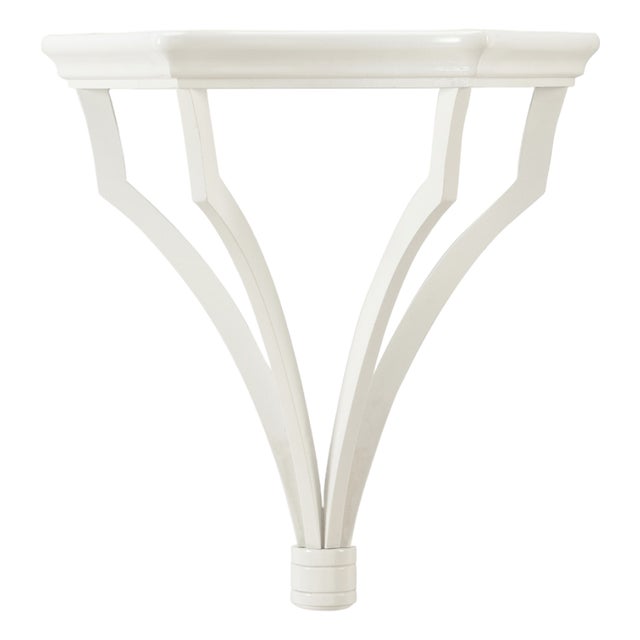 Wall Bracket in Antique Cream For Sale