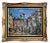 Original Mid-Century French Post Impressionist Heavy Impasto Cityscape Oil on Canvas Painting For Sale - Image 4 of 4