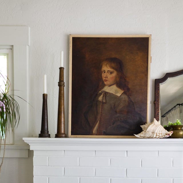 Portrait of a Boy by Anthonie Palamedesz 1630 | Netherlands Master Study Oil Painting For Sale - Image 4 of 12