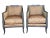 Wood Set of Two French Country Style Accent Chairs by Guy Chaddock For Sale - Image 7 of 12