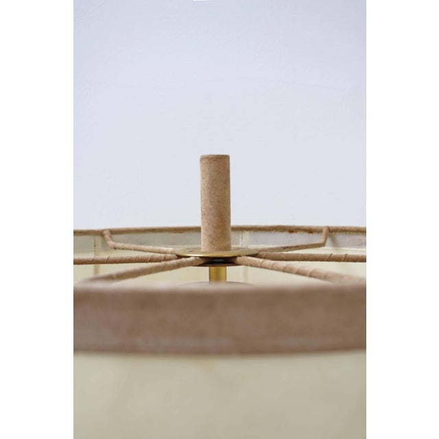 Charlotte Waver Floor Lamp Leather / Parchment / Brass Large Charlotte Waver Floor Lamp This magnificent piece is crafted...