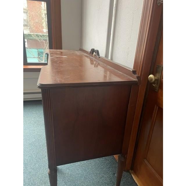 1930s Vintage 1930s Federal Revival Mahogany Buffet Sideboard For Sale - Image 5 of 17