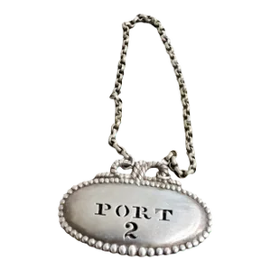1940s Decanter Tag Marked Port 2