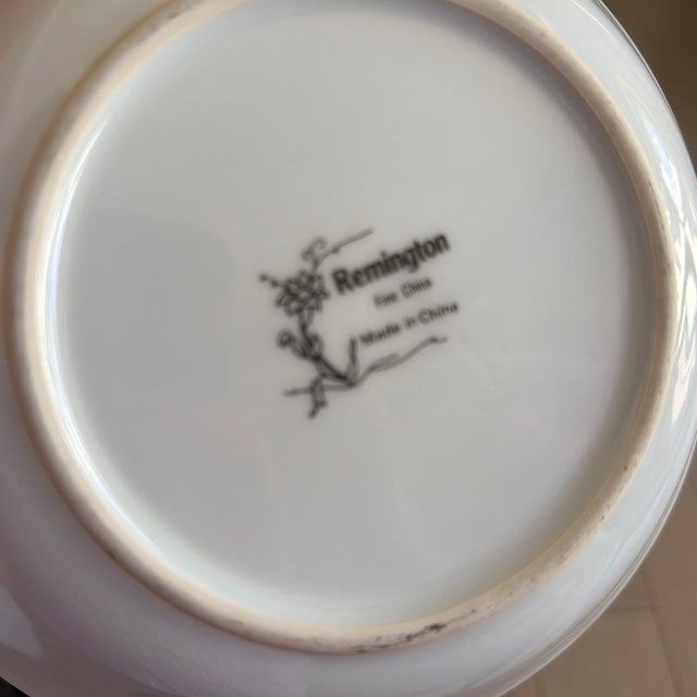 English 1990s Remington Red Sea Fine China Set With 12 Place Settings - 67 Piece For Sale - Image 3 of 12