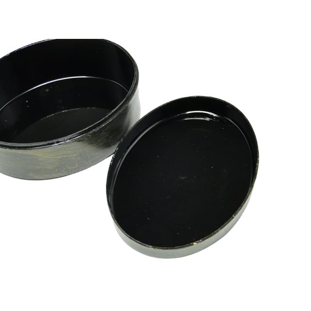 Japanese Lacquerware Box, 1960s For Sale - Image 6 of 8