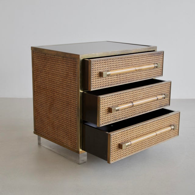 Wood Nightstands by Sandro Petti, 1975, Set of 2 For Sale - Image 7 of 12