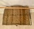 Vintage Woven Rattan Bombay Storage Chest With Lid Wrought Iron Scroll Feet, Handles, and Latch. For Sale - Image 9 of 17