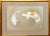 Japanese Japanese "Two Swimming Koi" Painting W/Gold Gilt Frame. For Sale - Image 3 of 9
