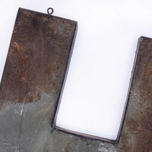 1950’s French Zinc letters – Letter H. These are beautiful decorative pieces in their own right and are frequently bought...