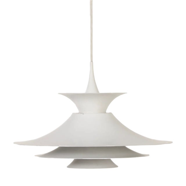 Danish Hanging Lamp Radius by Eric Balslev for Fog & Mørup, 1970s For Sale