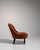 19th Century France Napoleon III Burnt Orange Wood Armchair For Sale - Image 4 of 10