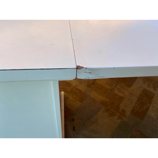 Pottery barn Bedford white corner desk with filing drawers , some scuffs and marks see pictures for details in good...