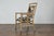 Late Victorian Oak Barley Twist Armchair with Zebra Hide, Ball and Claw Feet For Sale - Image 10 of 12