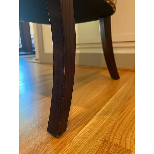 Wood Pair of George Smith Chartwell Dining or Side Chairs For Sale - Image 7 of 8