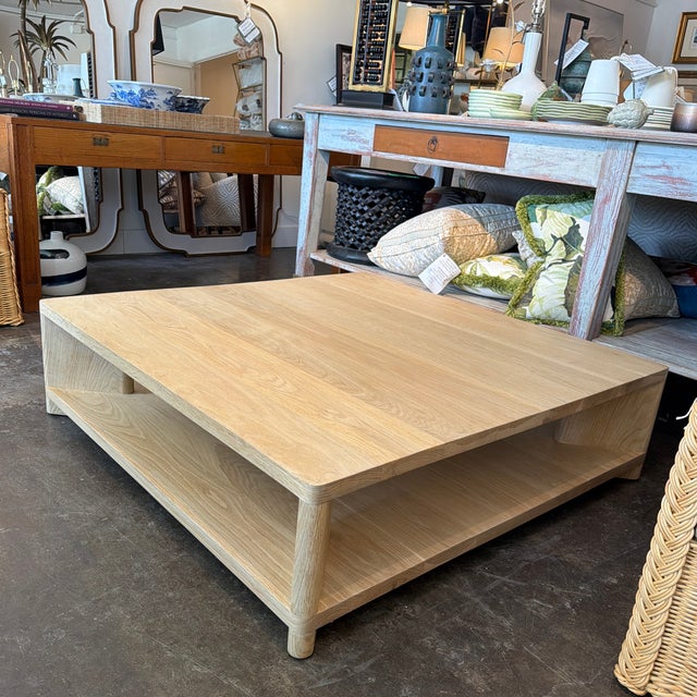 2020s Nickey Kehoe Square Shelf Coffee Table For Sale - Image 5 of 11