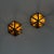 Hexagonal Brass and Beveled Glass Wall Sconces by Josef Hoffmann, 1970s, Set of 2 For Sale - Image 9 of 18