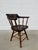 Vintage Windsor Inspired Pub Style Captain’s Chair For Sale - Image 4 of 15