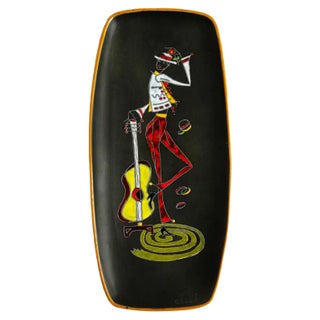 Wall Plate by Giovanni Girardi, 1950s For Sale