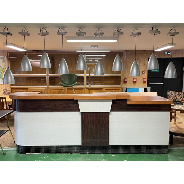 Formica Bar Counter with Rounded Corners, 1960s For Sale - Image 13 of 13