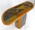 Boomerang Shape Slate Tile Top & Base Mid Century Modern Studio Coffee Table For Sale - Image 6 of 16