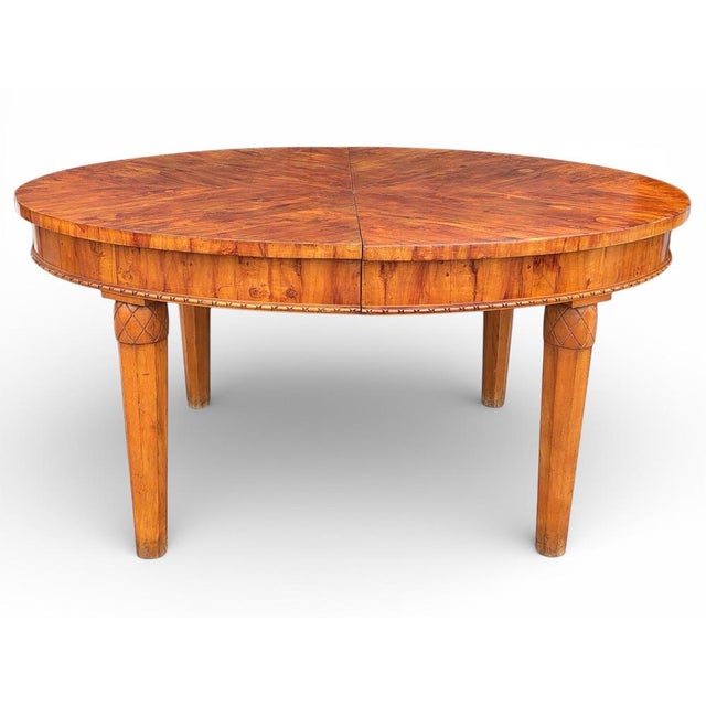 Extendable Italian Walnut Dining Table, 1800s For Sale - Image 12 of 15