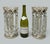 Antique Crystal Glass Bohemian Enamel Pair Overlaid Lusters Candlesticks 19thCt For Sale - Image 10 of 10