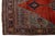 Persian 8 X 14 Allover Antique Bidjar Persian Wool Rug Handmade in Red and Blue For Sale - Image 3 of 10