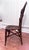 Early 20th Century Antique Art Nouveau "Fleur De Lis" Wicker & Cane Solid Wood Accent Chair in the Style of Heywood-Wakefield For Sale - Image 5 of 12