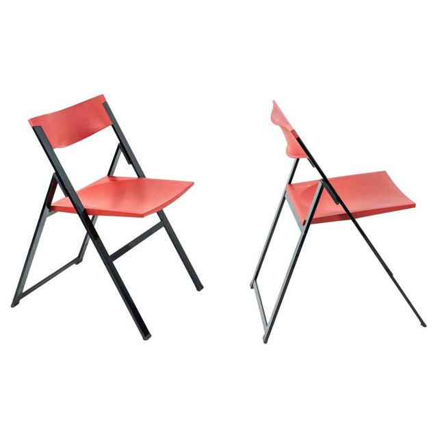 Set of P08 Folding Chairs by Justus Kolberg, 1991 For Sale - Image 8 of 8