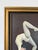 Wood 1970s Vintage J. Banas Figurative Acrobat Dancer Oil on Artist Board Painting, Framed For Sale - Image 7 of 13