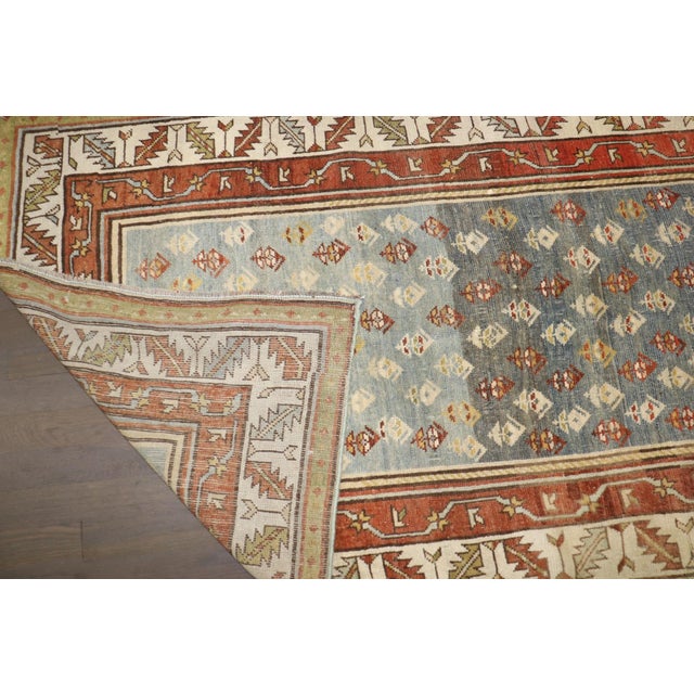 Caucasian Talish Runner rug no. j5236 For Sale - Image 9 of 10